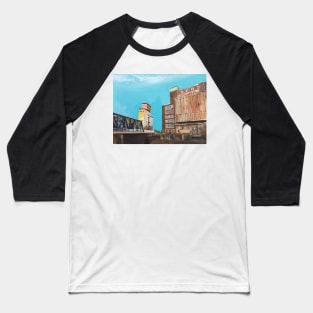 Industrial Buildings, River Hull, England Baseball T-Shirt